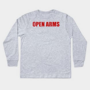 Open arms Kids Long Sleeve T-Shirt